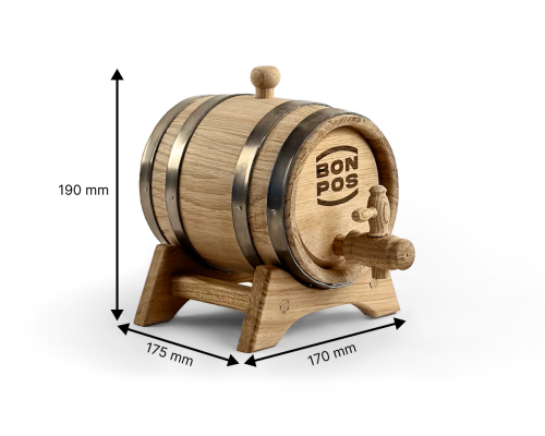 Fass 1L ohne Toasting bonpos