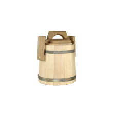 Honigfass aus Lindenholz mit gewachster Oberfläche 3 Liter