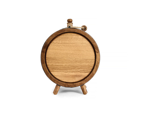 Eichenfass "Flachmann" 3 Liter ohne Zapfhahn