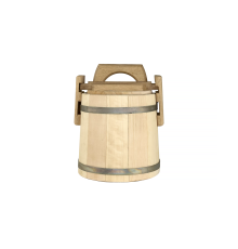 Honigfass aus Lindenholz mit gewachster Oberfläche 2 Liter