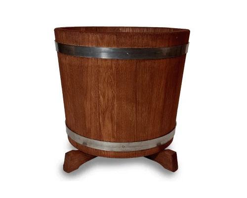 Holzblumentopf 10 Liter (teak) - kaufen in Deutschland | Bonpos