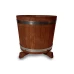 Holzblumentopf 10 Liter (teak) - kaufen in Deutschland | Bonpos