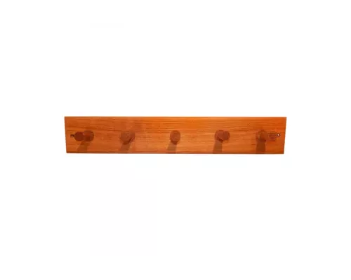 Wandgarderobe  mit 5 Haken aus Eichenholz - kaufen in Deutschland | Bonpos