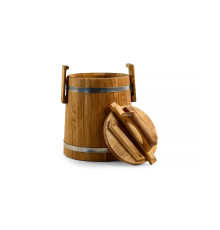 Eichenkübel 5 Liter