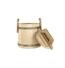 Honigfass aus Lindenholz mit gewachster Oberfläche 5 Liter