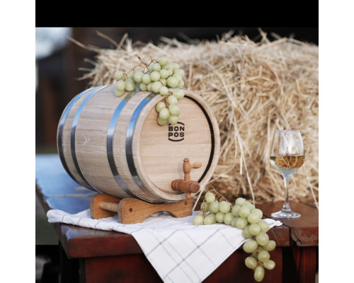Eichenfass 5L für Wein von Bonpos