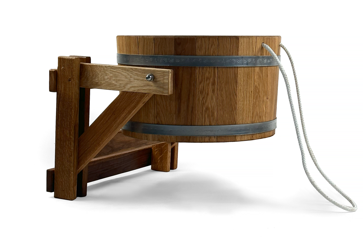 Sauna Schwalldusche Eiche 35 L