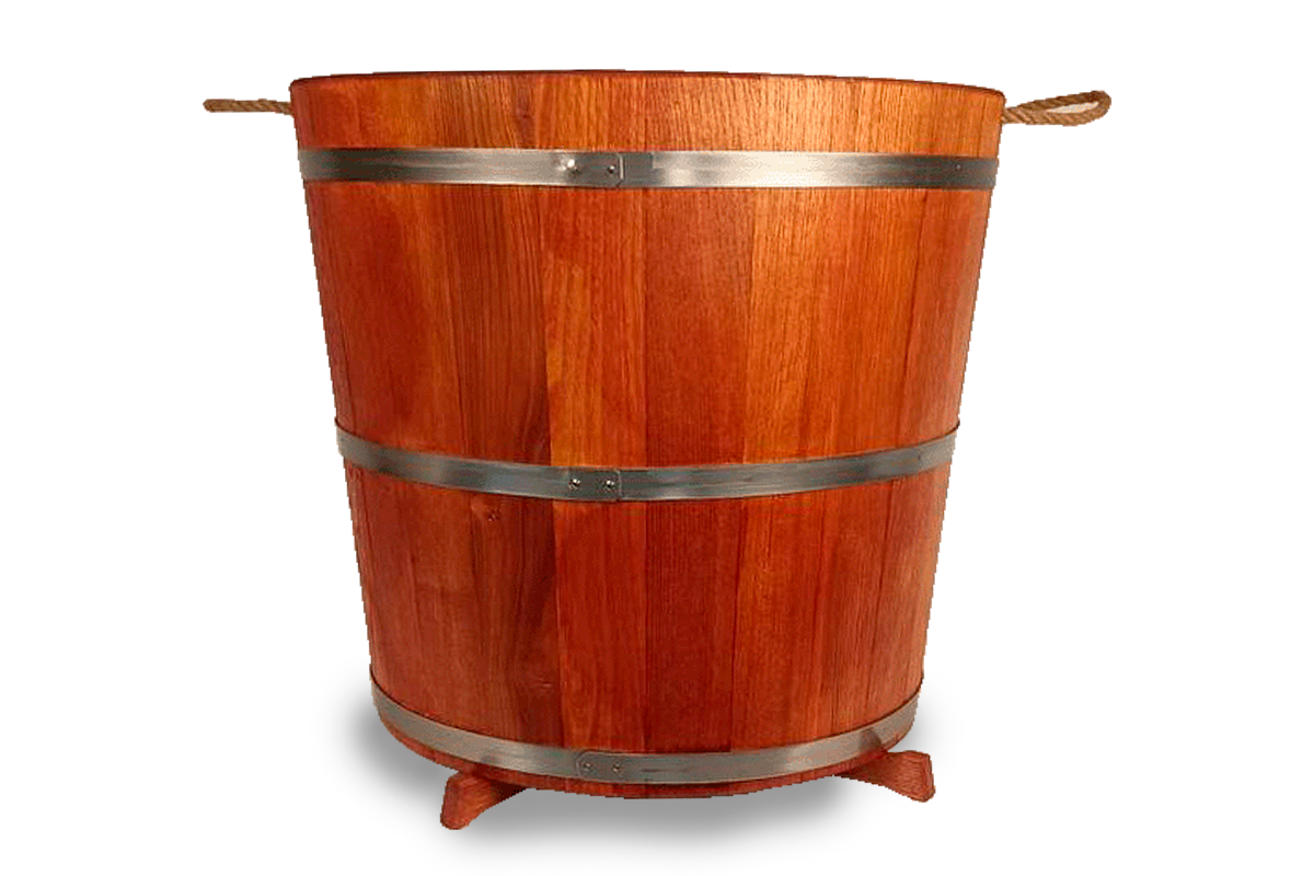 Blumentopf aus Akazienholz 80 L